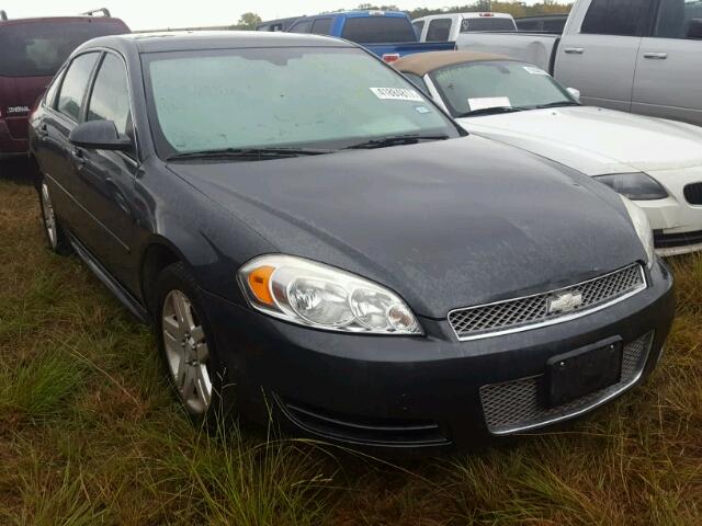 2G1WG5E32D1199903 - 2013 CHEVROLET IMPALA LT GRAY photo 1