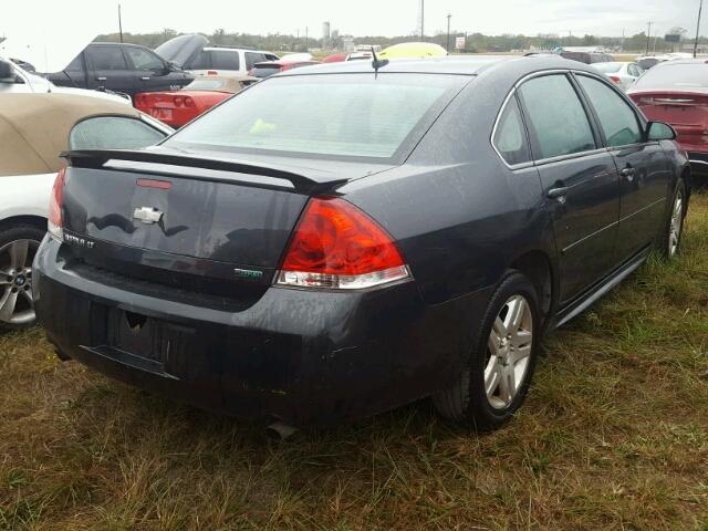 2G1WG5E32D1199903 - 2013 CHEVROLET IMPALA LT GRAY photo 4