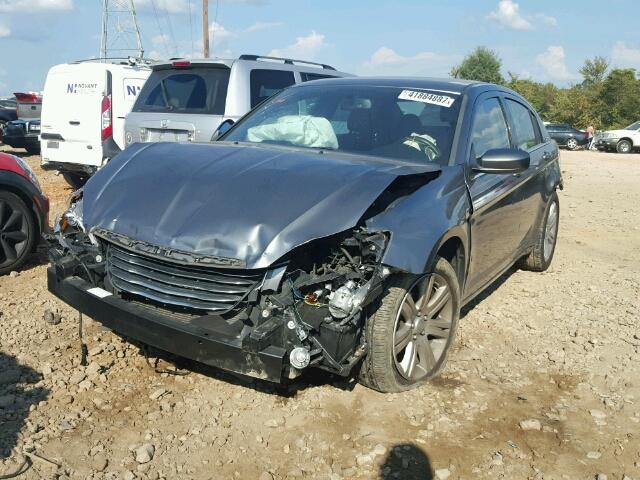 1C3CCBBB6CN299407 - 2012 CHRYSLER 200 TOURIN GRAY photo 2