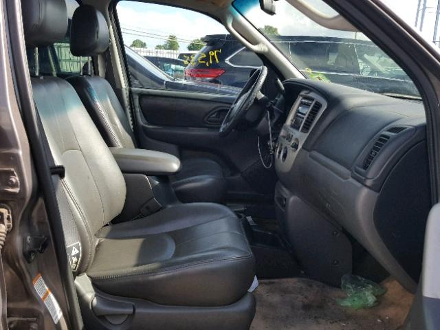 4F2CZ96113KM08023 - 2003 MAZDA TRIBUTE ES CHARCOAL photo 5