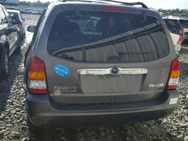 4F2CZ96113KM08023 - 2003 MAZDA TRIBUTE ES CHARCOAL photo 9