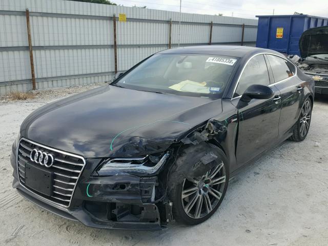 WAUSGAFC6CN003078 - 2012 AUDI A7 PRESTIG BLACK photo 2