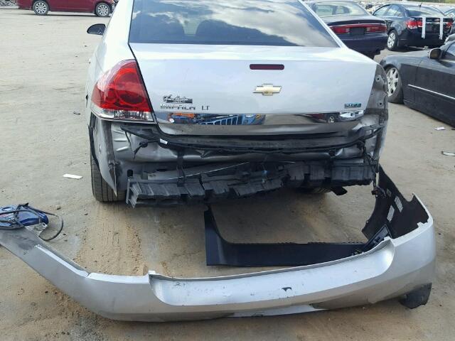 2G1WG5EKXB1324392 - 2011 CHEVROLET IMPALA SILVER photo 9