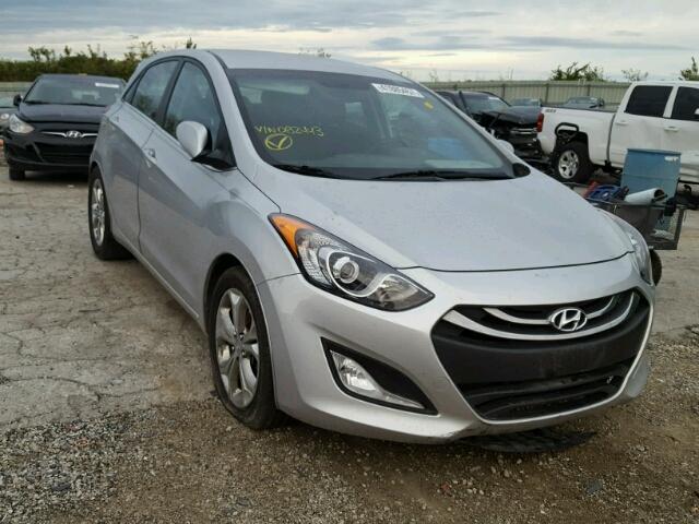 KMHD35LE3DU082443 - 2013 HYUNDAI ELANTRA GT SILVER photo 1