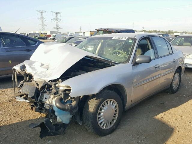 1G1ND52J33M742119 - 2003 CHEVROLET MALIBU SILVER photo 2