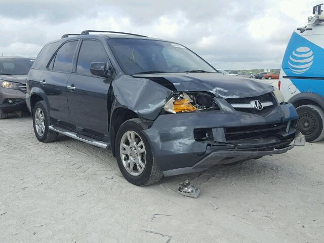 2HNYD18926H519775 - 2006 ACURA MDX GRAY photo 1