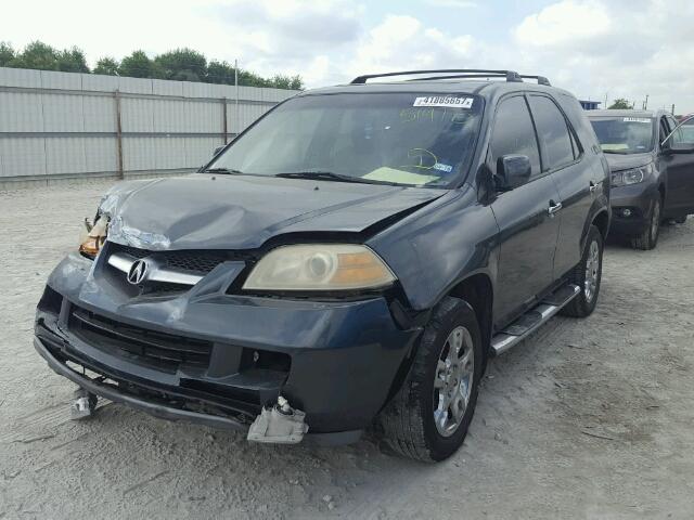 2HNYD18926H519775 - 2006 ACURA MDX GRAY photo 2