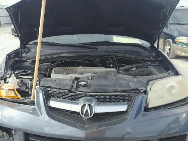 2HNYD18926H519775 - 2006 ACURA MDX GRAY photo 7