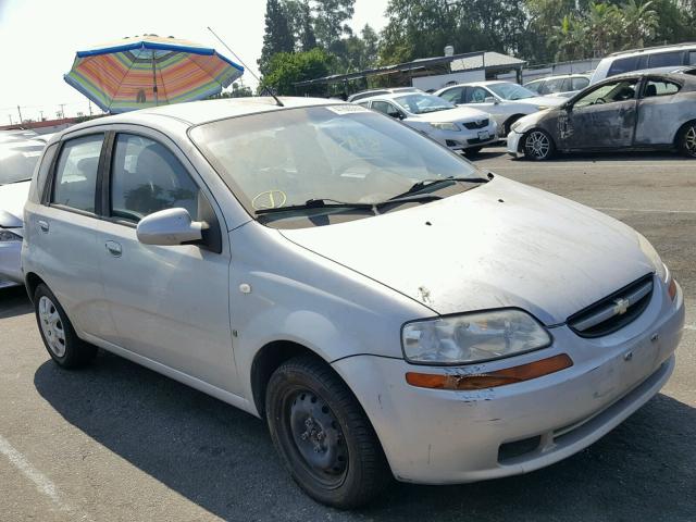 KL1TD66658B085358 - 2008 CHEVROLET AVEO BASE Gümüş foto 1