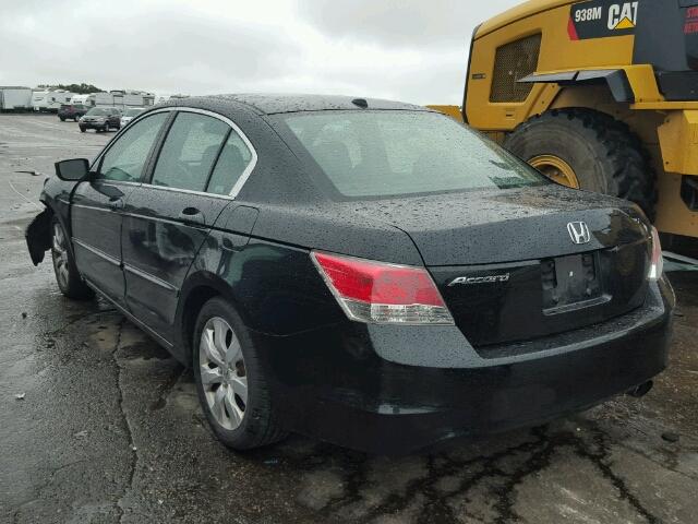 1HGCP268X8A088886 - 2008 HONDA ACCORD BLACK photo 3