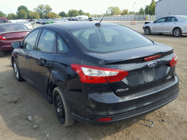 1FADP3F29DL295083 - 2013 FORD FOCUS SE BLACK photo 3