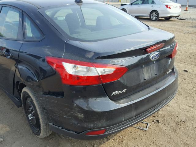 1FADP3F29DL295083 - 2013 FORD FOCUS SE BLACK photo 9