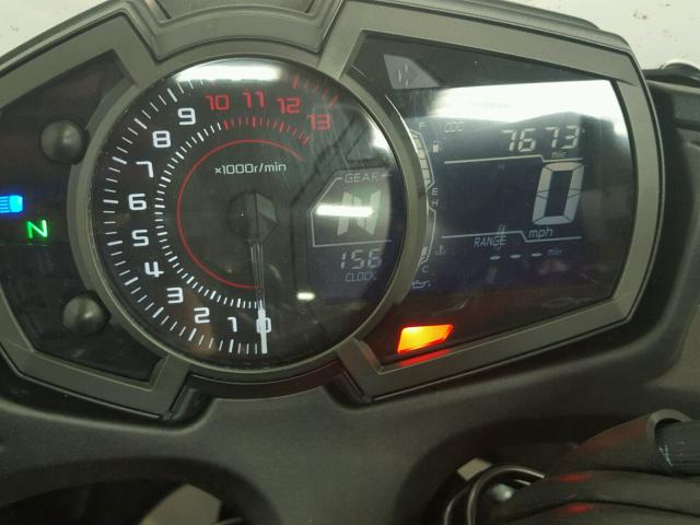 JKAEXEJ17JDA02793 - 2018 KAWASAKI EX650 J ნაცრისფერი ფოტო 7