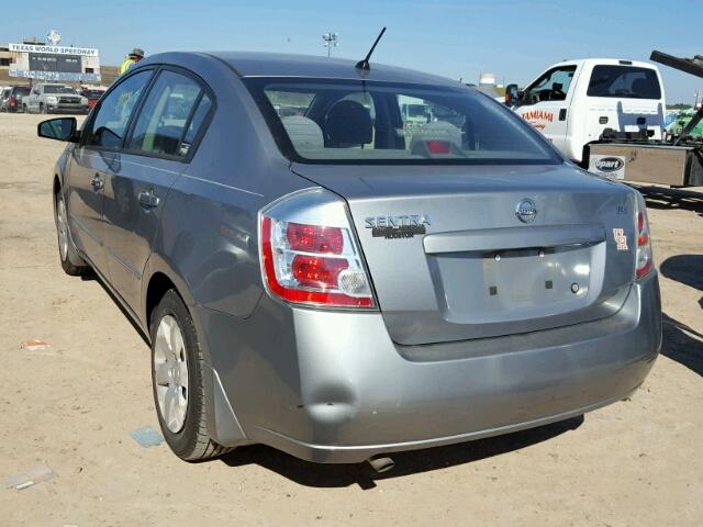 3N1AB61EX9L650405 - 2009 NISSAN SENTRA 2.0 GRAY photo 3