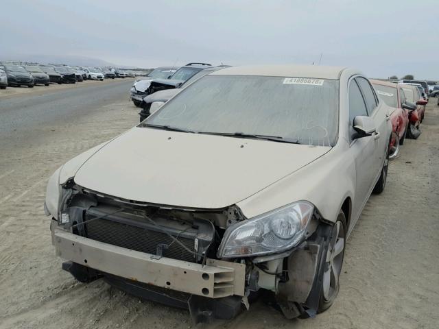 1G1ZC5E10BF113968 - 2011 CHEVROLET MALIBU 1LT ვერცხლისფერი ფოტო 2