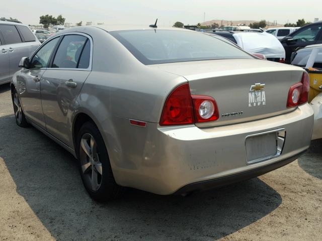 1G1ZC5E10BF113968 - 2011 CHEVROLET MALIBU 1LT ვერცხლისფერი ფოტო 3