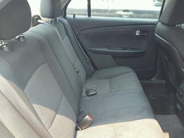 1G1ZC5E10BF113968 - 2011 CHEVROLET MALIBU 1LT ვერცხლისფერი ფოტო 6