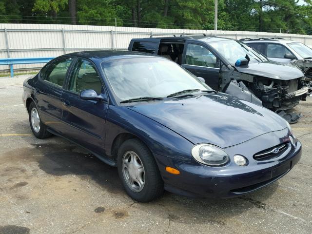 1FAFP52UXWG268563 - 1998 FORD TAURUS LX BLUE photo 1