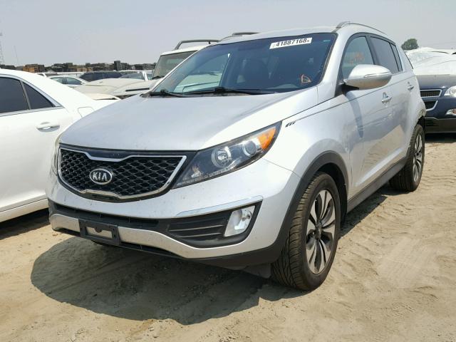 KNDPC3A63C7277909 - 2012 KIA SPORTAGE S SILVER photo 2