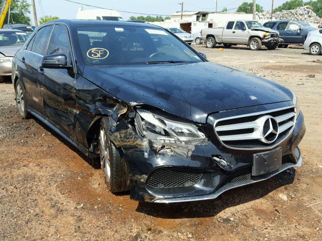 WDDHF8JB3FB098833 - 2015 MERCEDES-BENZ E 350 4MAT BLACK photo 1