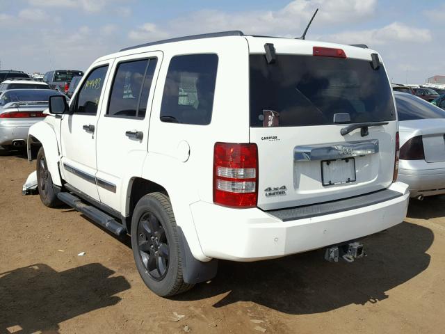 1J8GN58K99W525404 - 2009 JEEP LIBERTY WHITE photo 3