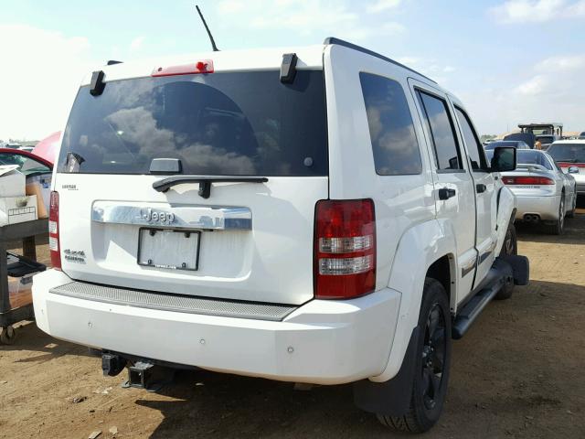 1J8GN58K99W525404 - 2009 JEEP LIBERTY WHITE photo 4