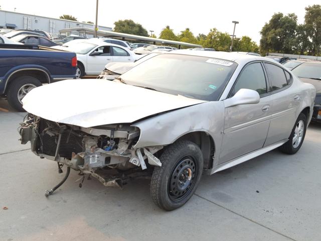 2G2WP552181116535 - 2008 PONTIAC GRAND PRIX SILVER photo 2