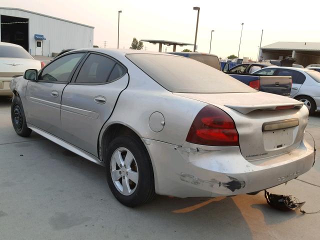 2G2WP552181116535 - 2008 PONTIAC GRAND PRIX SILVER photo 3