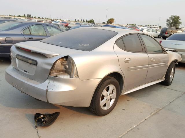 2G2WP552181116535 - 2008 PONTIAC GRAND PRIX SILVER photo 4