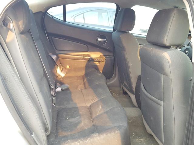 2G2WP552181116535 - 2008 PONTIAC GRAND PRIX SILVER photo 6