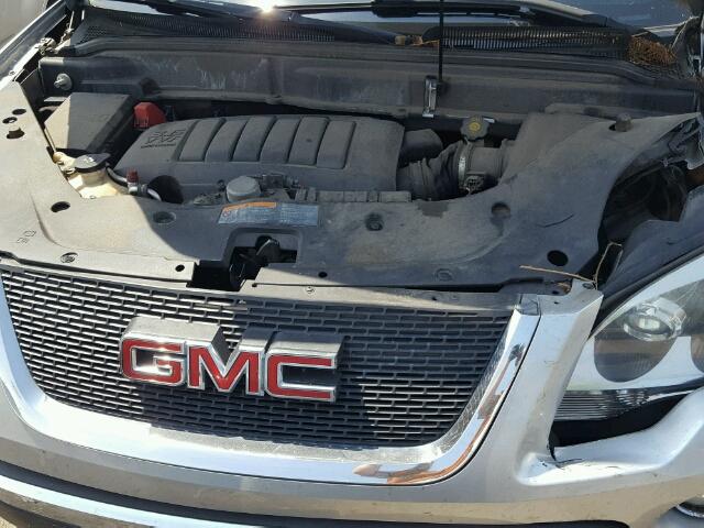 1GKKVRED7BJ314238 - 2011 GMC ACADIA SLT 银色 照片 7