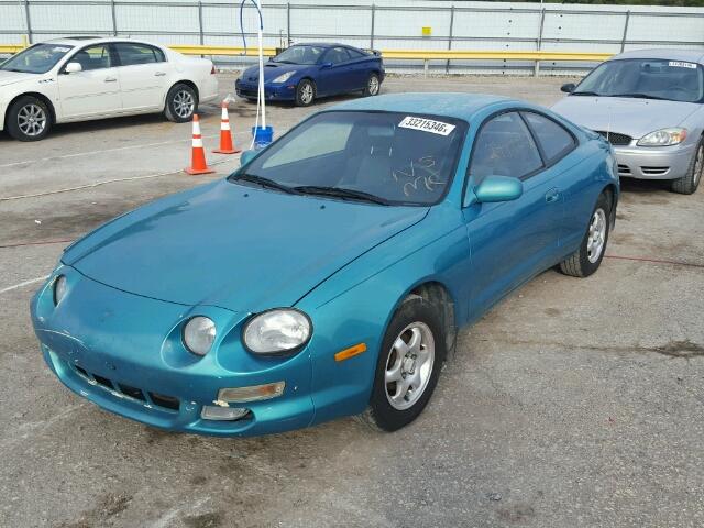 JT2DB02T8T0053416 - 1996 TOYOTA CELICA ST TEAL photo 2