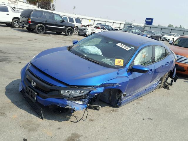SHHFK7H40HU426299 - 2017 HONDA CIVIC SPOR BLUE photo 2