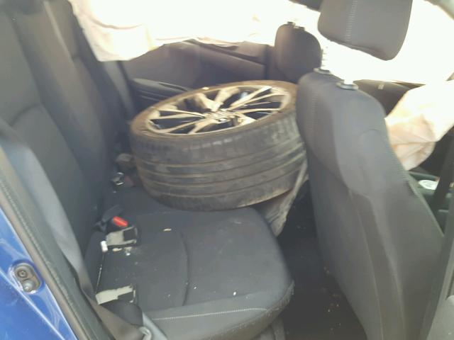 SHHFK7H40HU426299 - 2017 HONDA CIVIC SPOR BLUE photo 6