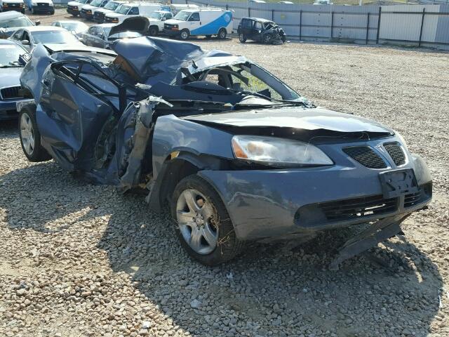 1G2ZG57B394175280 - 2009 PONTIAC G6 SILVER photo 1