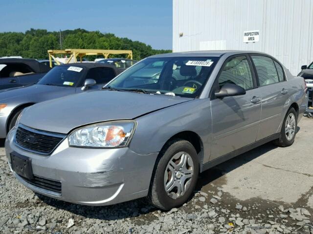 1G1ZS58F38F116480 - 2008 CHEVROLET MALIBU LS Gümüş foto 2