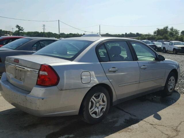 1G1ZS58F38F116480 - 2008 CHEVROLET MALIBU LS Gümüş foto 4