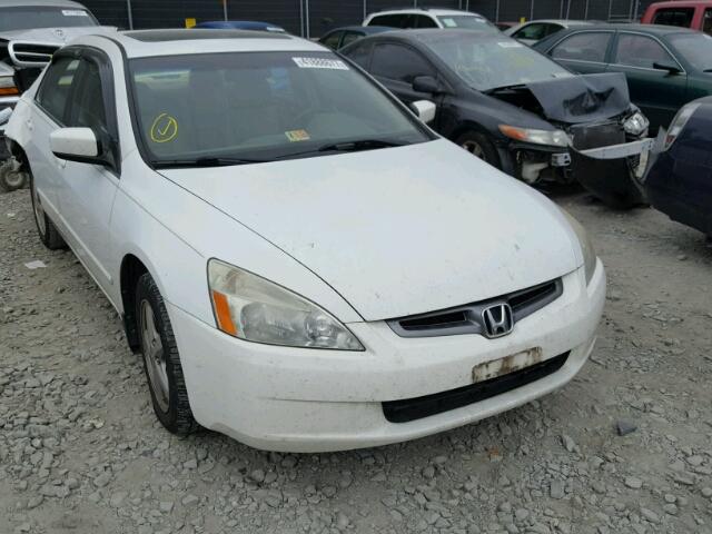 1HGCM56894A102698 - 2004 HONDA ACCORD EX WHITE photo 1