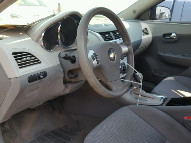 1G1ZG57B49F135962 - 2009 CHEVROLET MALIBU LS ლურჯი ფოტო 9