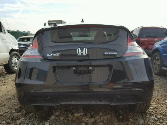 JHMZF1D41ES003167 - 2014 HONDA CR-Z BLACK photo 9