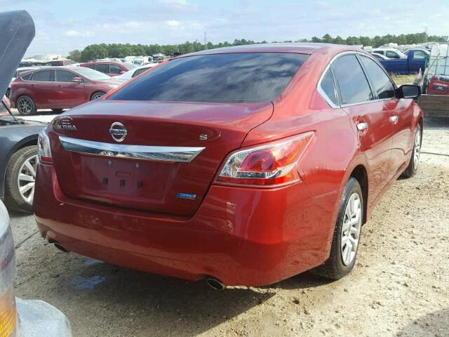 1N4AL3APXDC284255 - 2013 NISSAN ALTIMA 2.5 RED photo 4