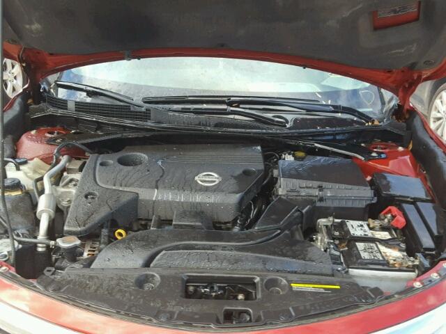 1N4AL3APXDC284255 - 2013 NISSAN ALTIMA 2.5 RED photo 7