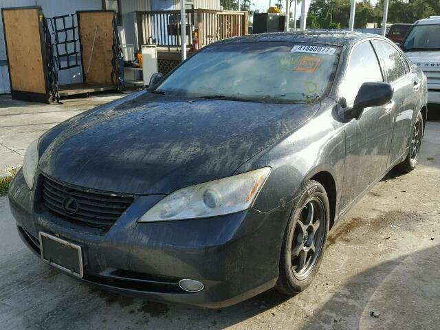 JTHBJ46G672090267 - 2007 LEXUS ES 350 GRAY photo 2