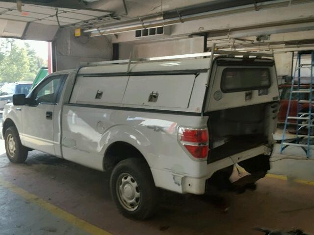 1FTMF1EM5CKE08455 - 2012 FORD F150 WHITE photo 2