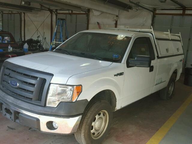 1FTMF1EM5CKE08455 - 2012 FORD F150 WHITE photo 3