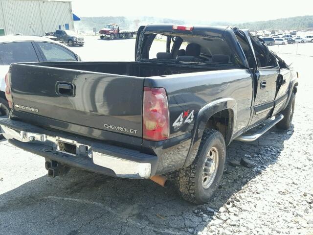 1GCGK13U03F224058 - 2003 CHEVROLET SILVERADO GRAY photo 4