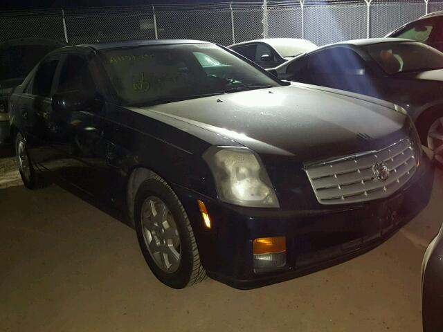 1G6DM57T960212152 - 2006 CADILLAC CTS BLUE photo 1