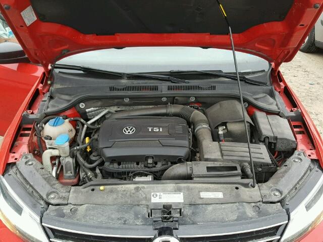 3VWD17AJ4FM240038 - 2015 VOLKSWAGEN JETTA SE 红色 照片 7