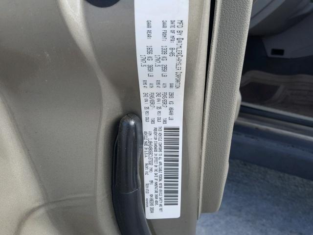 1J8HG48K66C127332 - 2006 JEEP COMMANDER 米色 照片 10