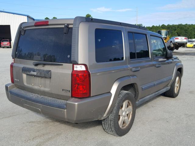 1J8HG48K66C127332 - 2006 JEEP COMMANDER 米色 照片 4